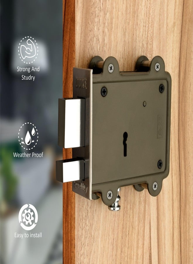 دوق قفل باب ديوك ذو 8 أذرع (رمادي، بلمسة نهائية من الكروم) - Image 2